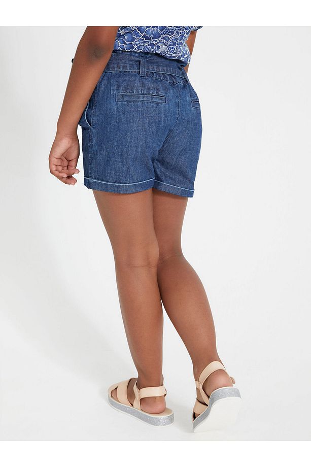 Deni Kız Çocuk Regular Fit Denim Şort - 3