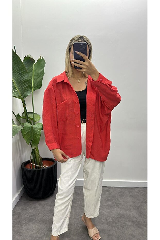 Oversize Lüks Gömlek - 3