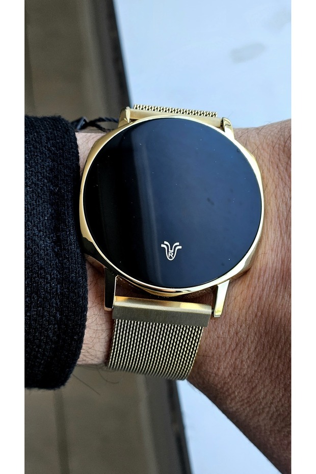Rym-1124 Digital Men's Watch - Steel Case and Magnetic Cord - 5 Atm - 2 Years Warranty