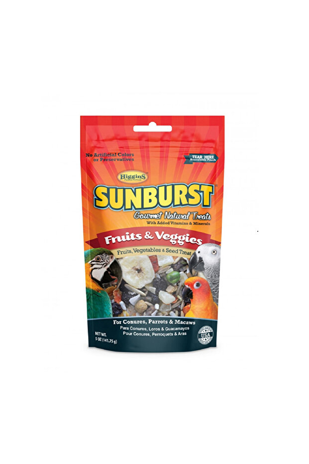 Sunburst Fruits & Veggies Natural Treats - 5 oz