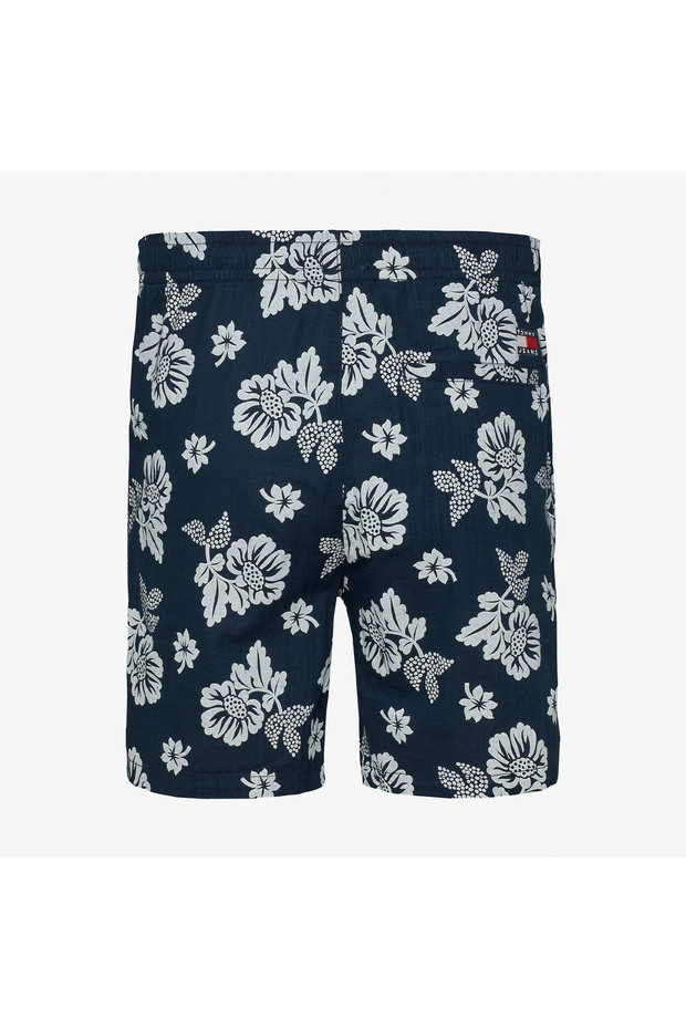 Tommy Jeans Aop Slub Erkek Lacivert Mayo - 3