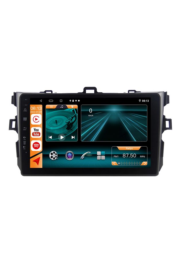 Toyota Corolla 2007 / 2012 AndroidAuto / CarPlay Multimedya - 1