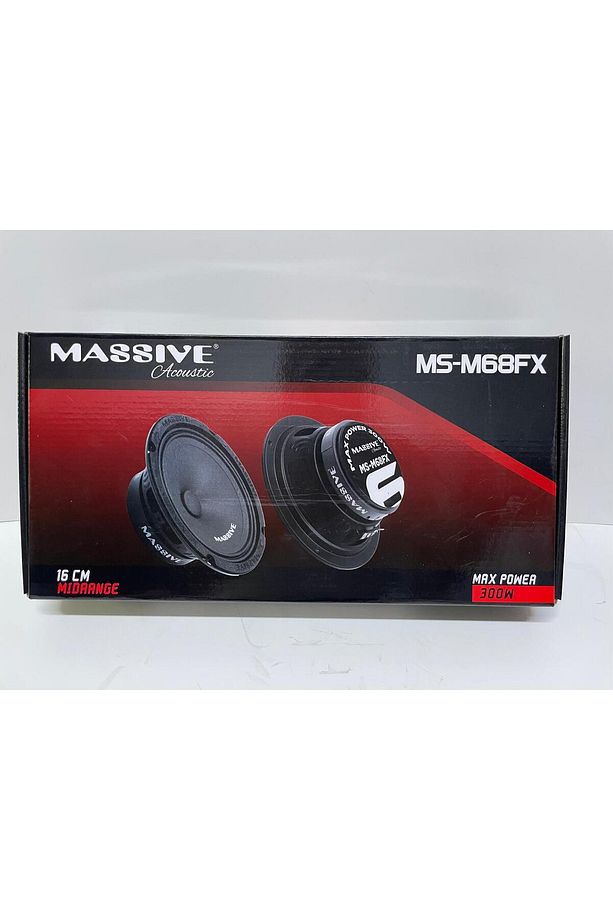 MS-M68FX 16 CM MİDRANGE 300 WATT MAXİMUM POWER 120 WATT RMS POWER ÇİFT FİYATIDIR - 3