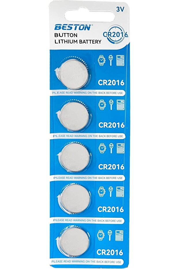 2016 Lithium Battery 3V - Pack of 5