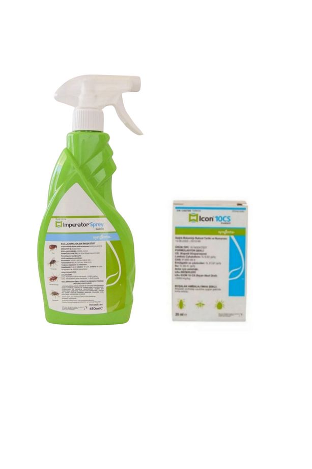 İmperator Kullanıma Hazır Haşere Sinek Spreyi 450ML/İcon 10Cs 20ML Etkili Haşere Akrep İlacı - 1