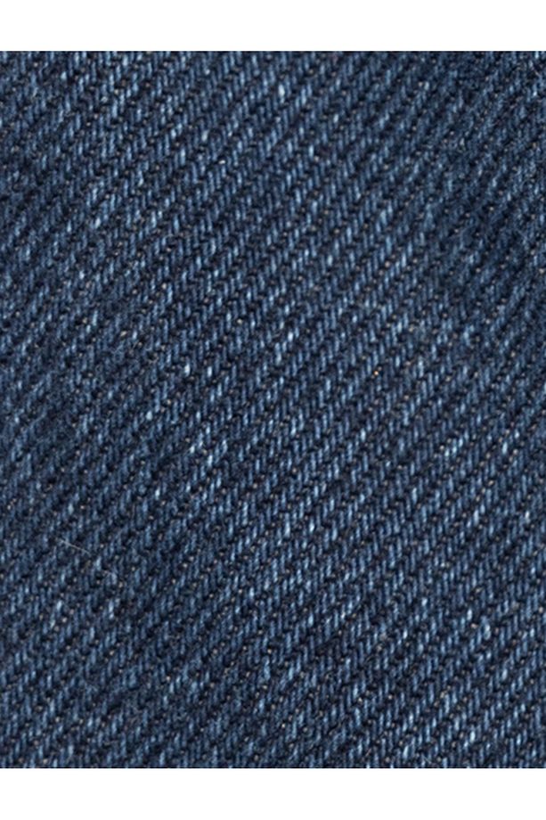 Normal Bel Pamuklu Bermuda Oversize Jean Şort - 7