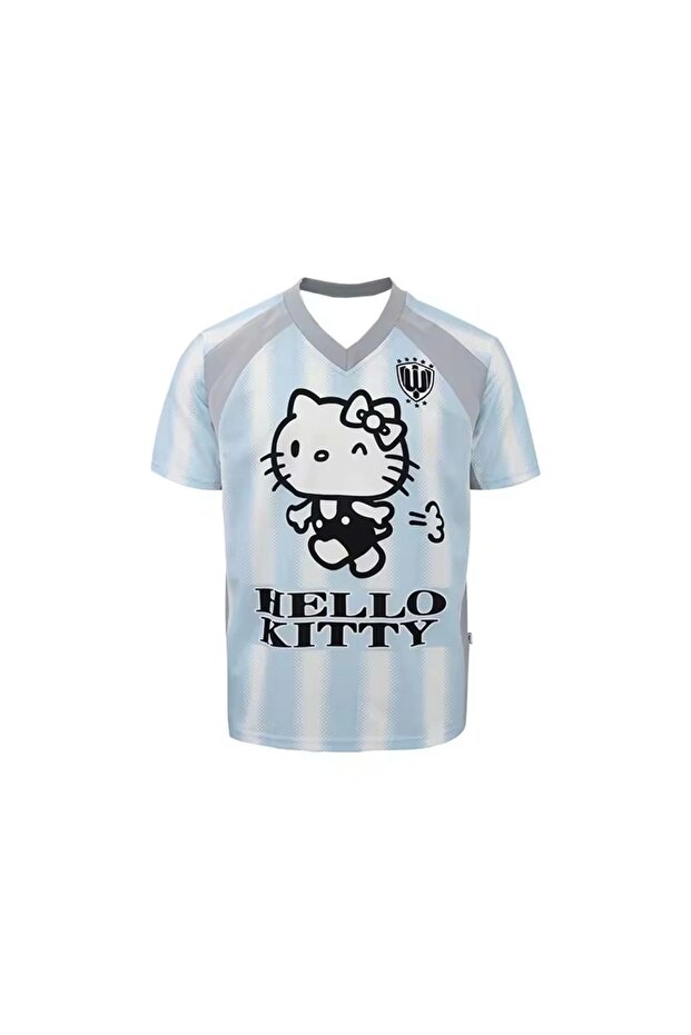 Hello Kitty Fly Mavi Jersey Forma - 2