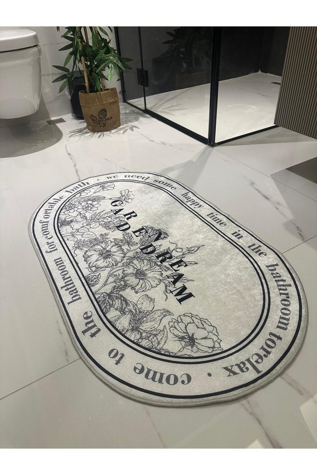 Garden Dream Written Bath Mat 60*100