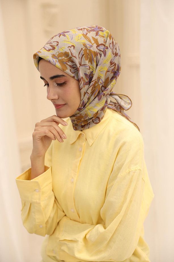 Neva Desen Soft Pamuk Eşarp - 4