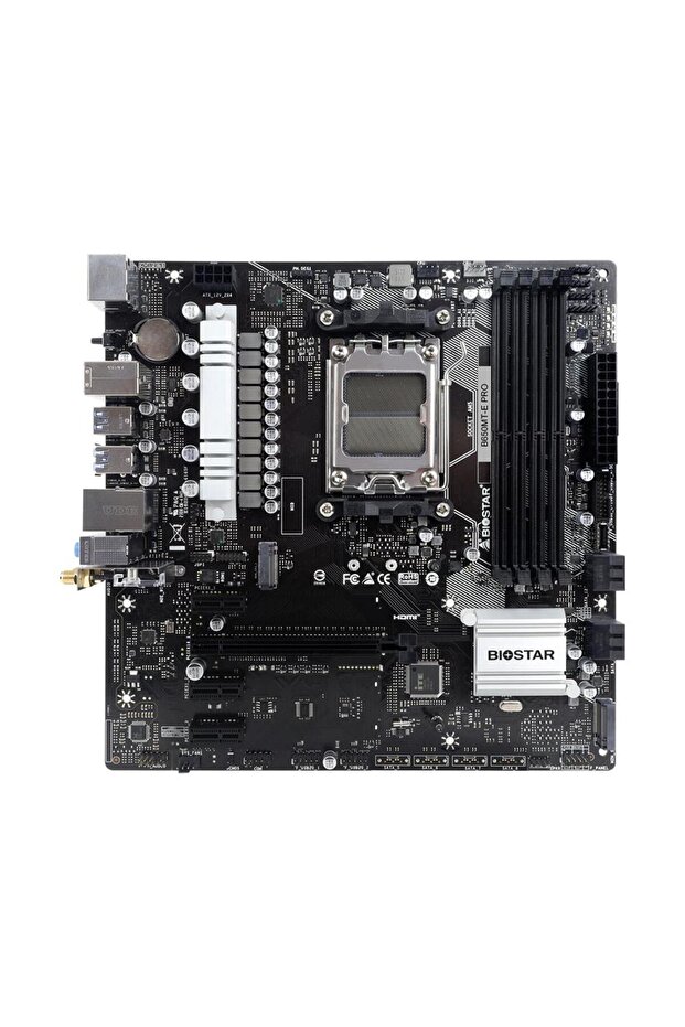 B650MT-E PRO DDR5 6000MHz AM5 S+V+GL Micro ATX Anakart - 2