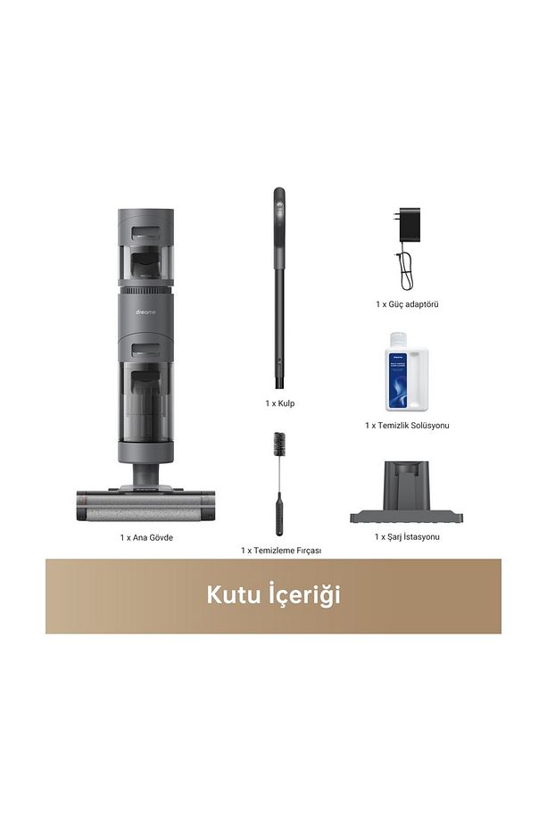 Vacumix H12 Core Islak/Kuru Süpürge Hafif ve Akıllı Süpürge ve Paspas, Akıllı Kir Algılama,LED ekran - 5