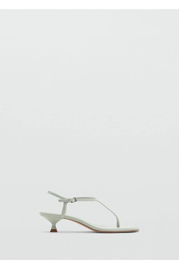 Kitten topuklu bantlı sandalet - 2