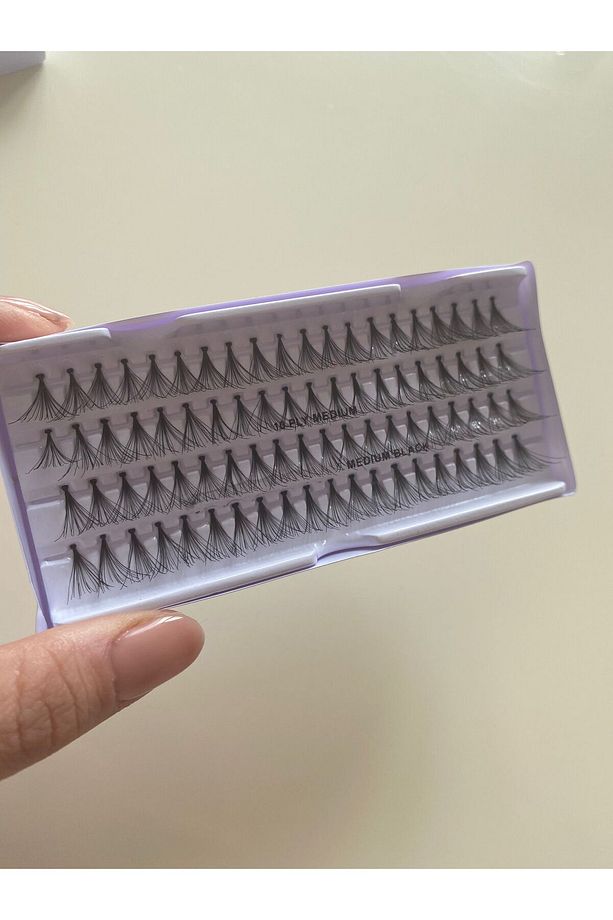 TAKMA KİRPİK TEKLİ 10 PAKET - 1
