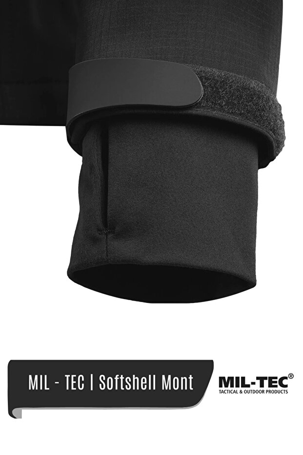 Softshell Tactical Coat |   Black - 4