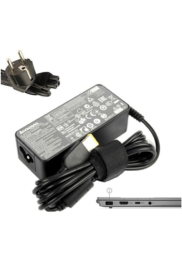 20V 2.25A 45W USB Tip Notebook Adaptörü ADLX45DLC3A - 1