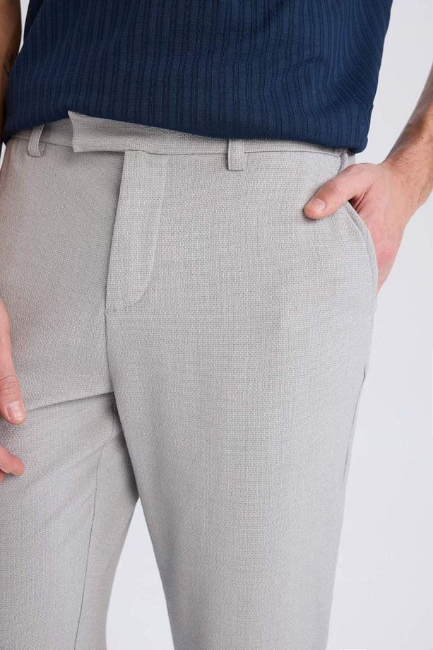 Jogger Fermuarlı Paça Yazlık Kumaş Pantolon E4779ax25sm - 6