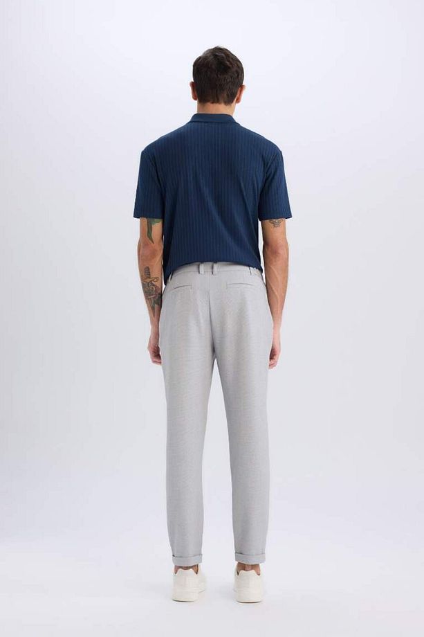 Jogger Fermuarlı Paça Yazlık Kumaş Pantolon E4779ax25sm - 7