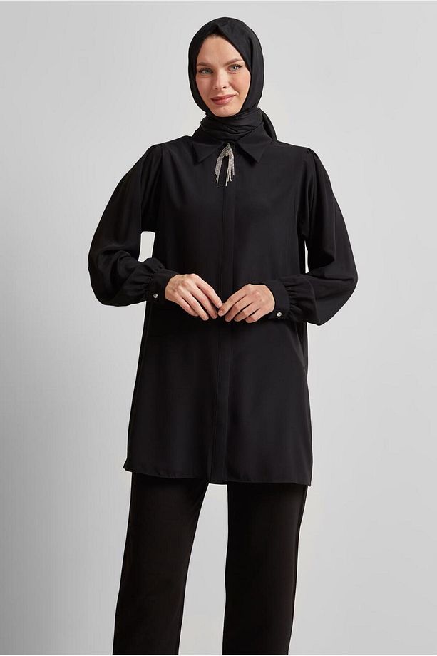 BROŞLU TUNİK 44200 - 2