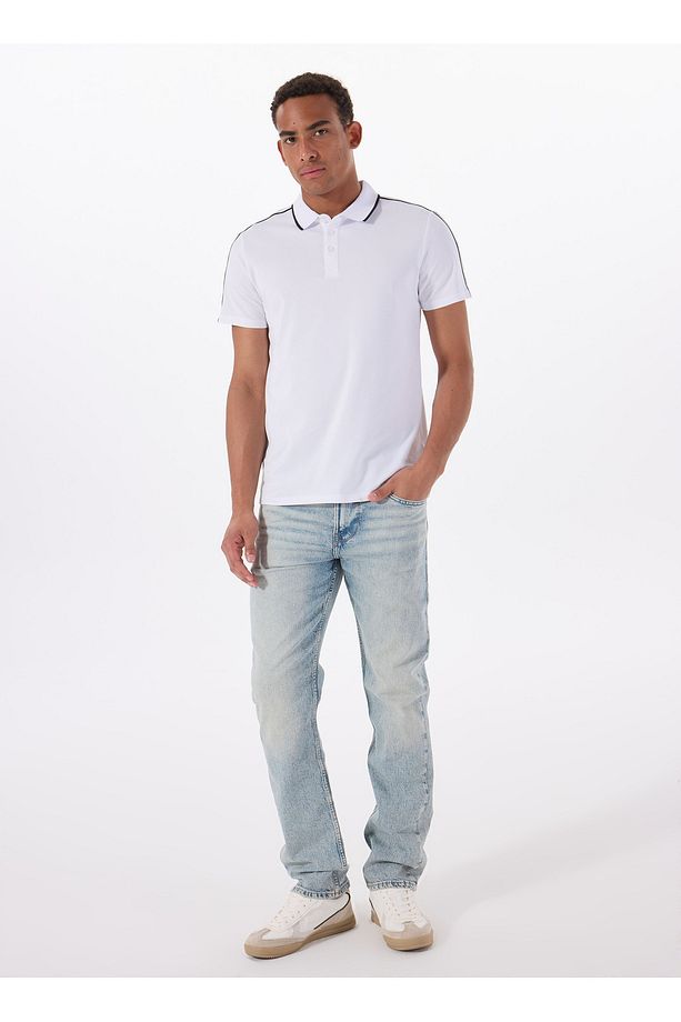 Normal Bel Slim Fit Erkek Denim Pantolon M5RAS2D5KQ1V4LY FINNLEY ECO RECY V - 1