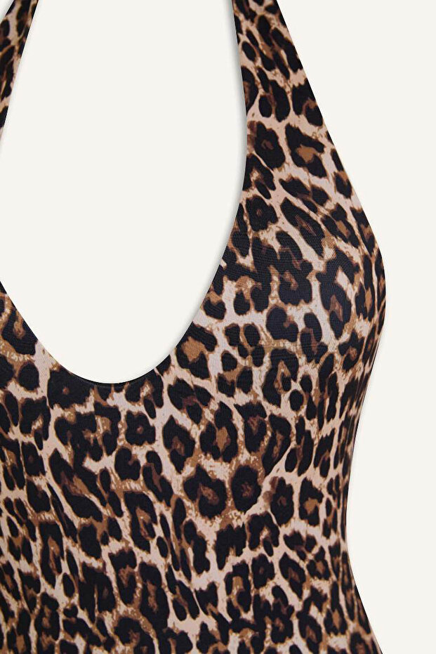 ملابس سباحة بنقشة الفهد D4048AX25SP - 3