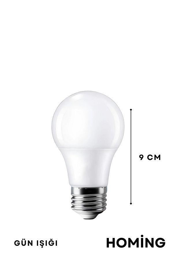 Homing 9w Led Ampul 3 Adet 3200K 850 Lümen - 3