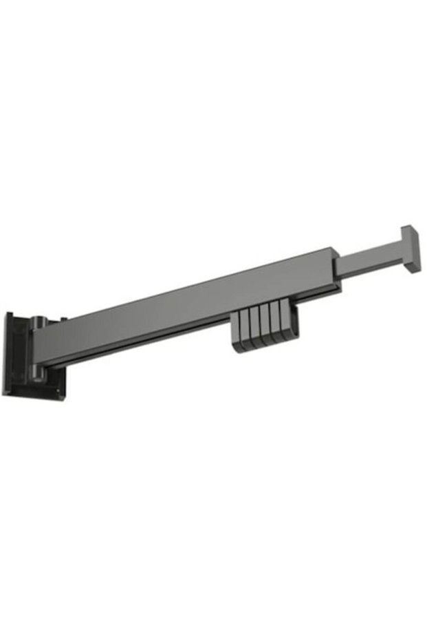 Wall-Mounted Retractable Drying Rack Helper 54cm, Black