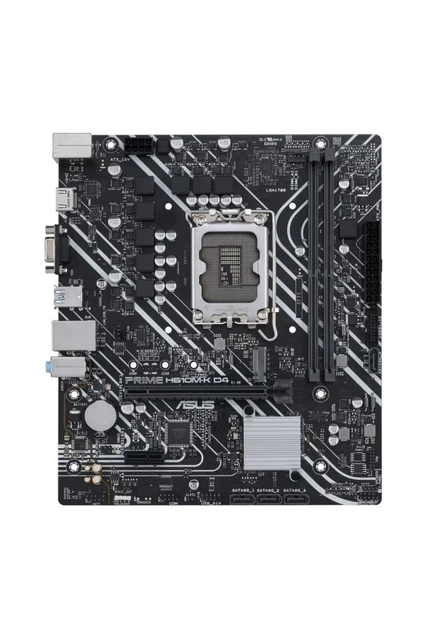 Prıme H610m-k D4 Argb, 2xddr4, M.2, Hdmı, 12-13.14.nesil, Lga1700 Soket, Anakart - 4