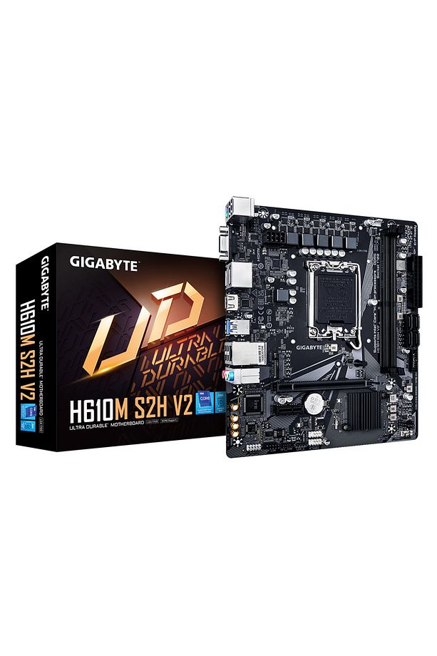 H610m S2h V2, Rev.1.0, 5600mhz, 2xddr5, M.2, D-sub, 2xdp, Hdmı, 12-13-14.nesil, Lga1700 Sok - 1