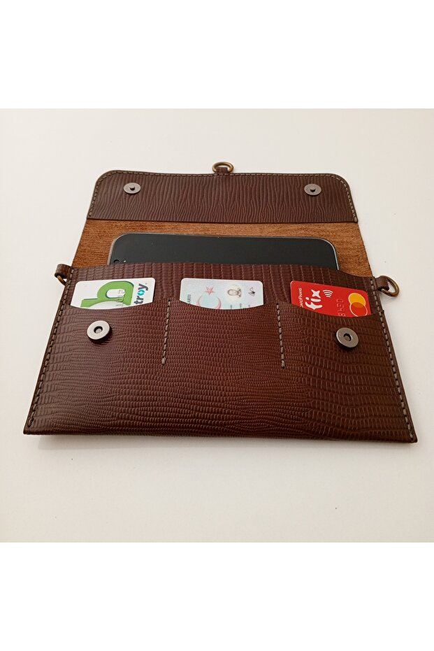 Hakiki Deri El Dikimi Cüzdan - 2