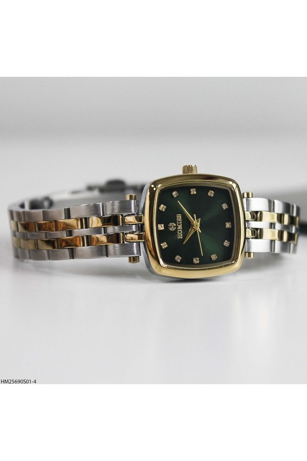 Hm25690S01-4 Women Wrist Watch with Steel Band