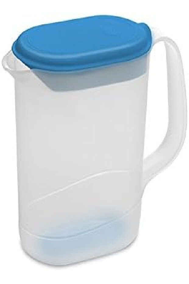 Seal Tight Fridge Jug – White or Blue, Leakproof & Durable