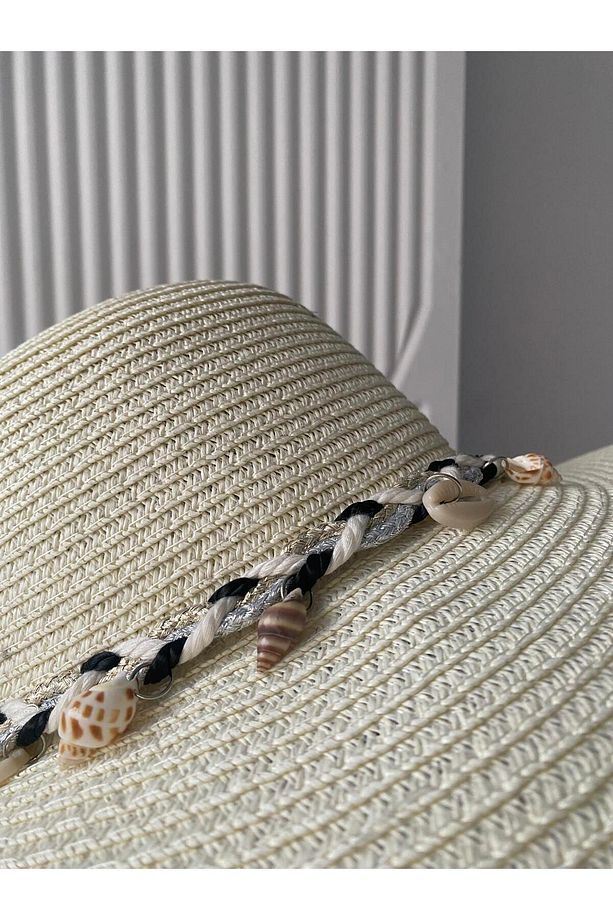Cowry Hasır Şapka - 2