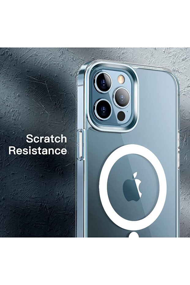 Magnetic Case for iPhone 14 MAX (PLUS)6.7" – MagSafe, Shockproof Bumper , Clear Anti-Scratch Case - 12