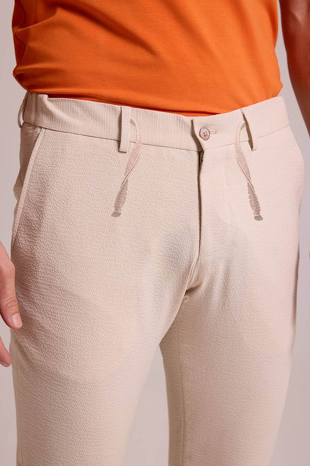 Gofre jogger pantalonlu spor takım elbise - 5