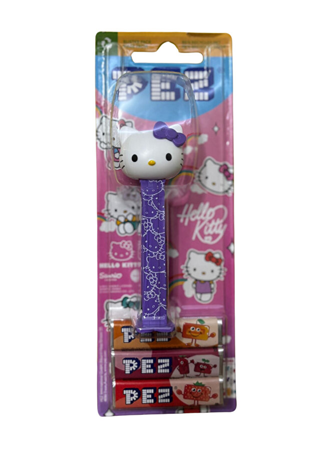 HELLO KİTTY ALLOVER KİTTY 3+1 PEZ ŞEKERLİ - 1