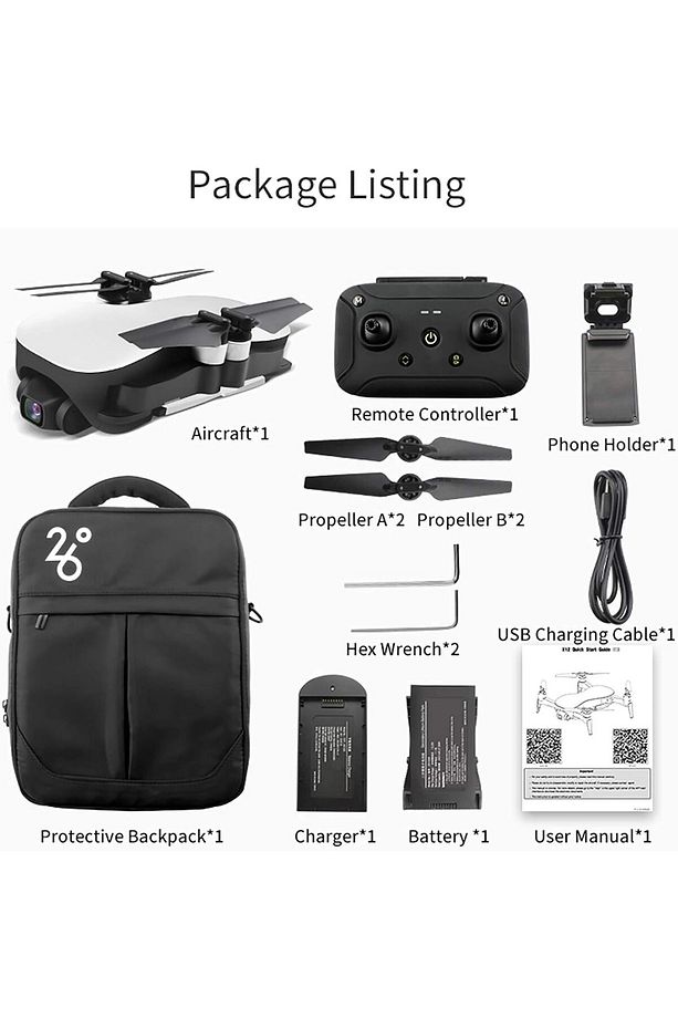 JRC X12 AURORA 4K 5G WIFI 1.2km FPV GPS 3 Axis. Gimbal ile Katlanabilir RC Drone 50X Dijital Zoom - 8