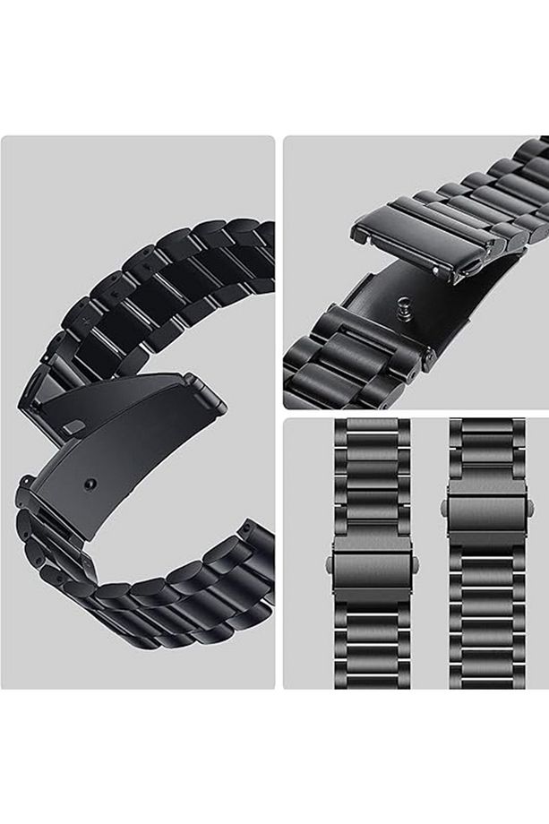 Xiaomi Watch S1-S1 Active/S2/S3/Mi Watch Uyumlu 22mm Paslanmaz Çelik Akıllı Saat Kordonu - 2