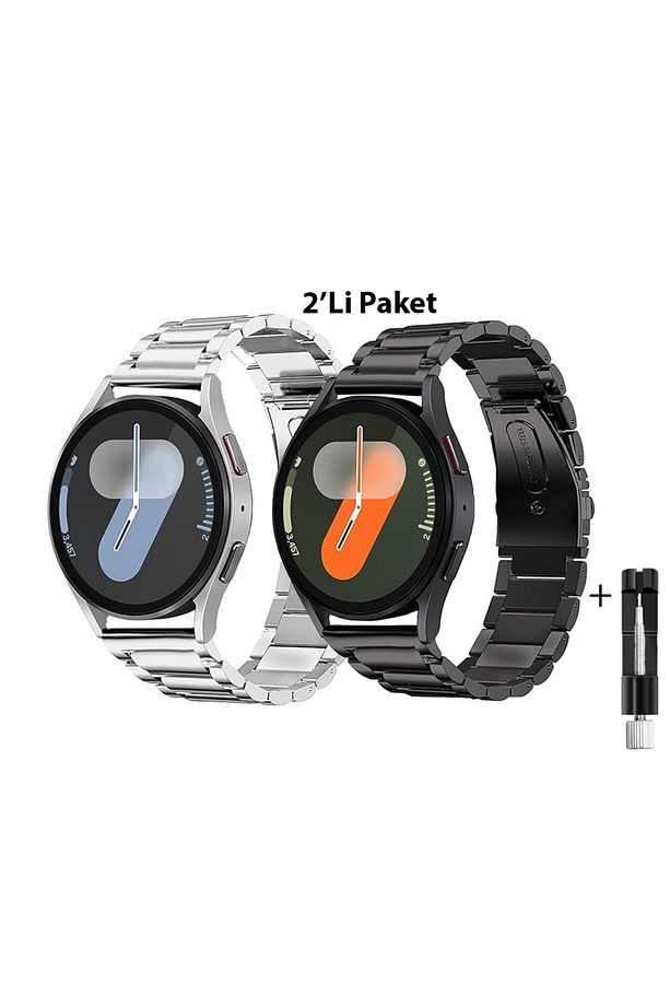 Xiaomi Watch S1-S1 Active/S2/S3/Mi Watch Uyumlu 22mm Paslanmaz Çelik Akıllı Saat Kordonu - 1
