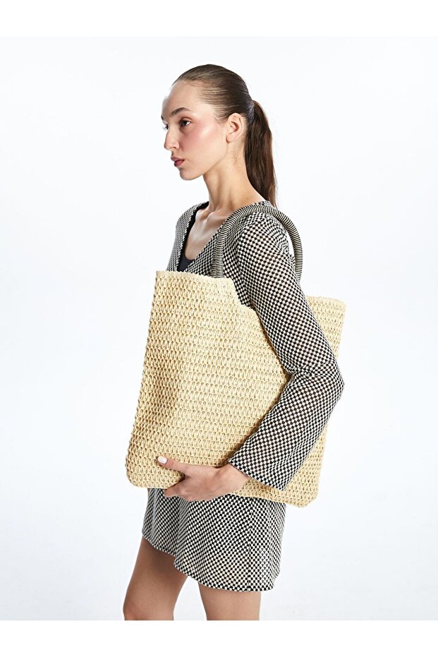 Wicker Women's Handbag