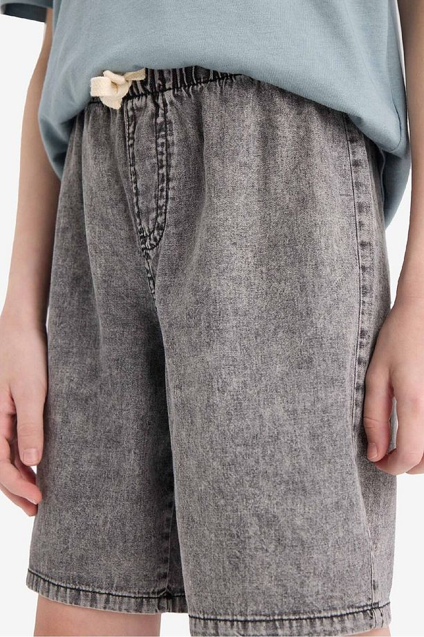 Erkek Çocuk Jean Şort D8575A825SM - 5