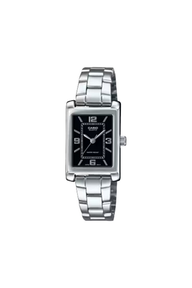 CASIO Women's Analog Black Dial Watch - LTP-1234DD-1ADF - 1
