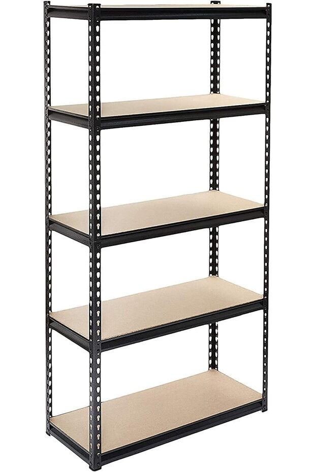 5 Shelf Metal Body Rack Storage Organizer 86 X 36 X 183 cm