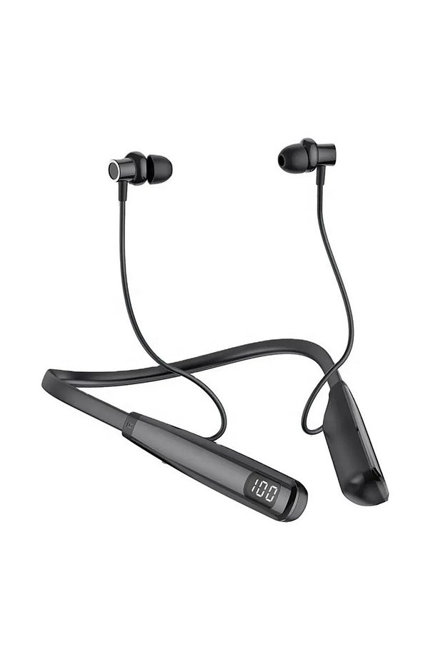 100 Saat Şarjlı Boyuna Takılan Kablosuz Bluetooth Sporcu Kulaklık Bulututlu Ios Android - 2