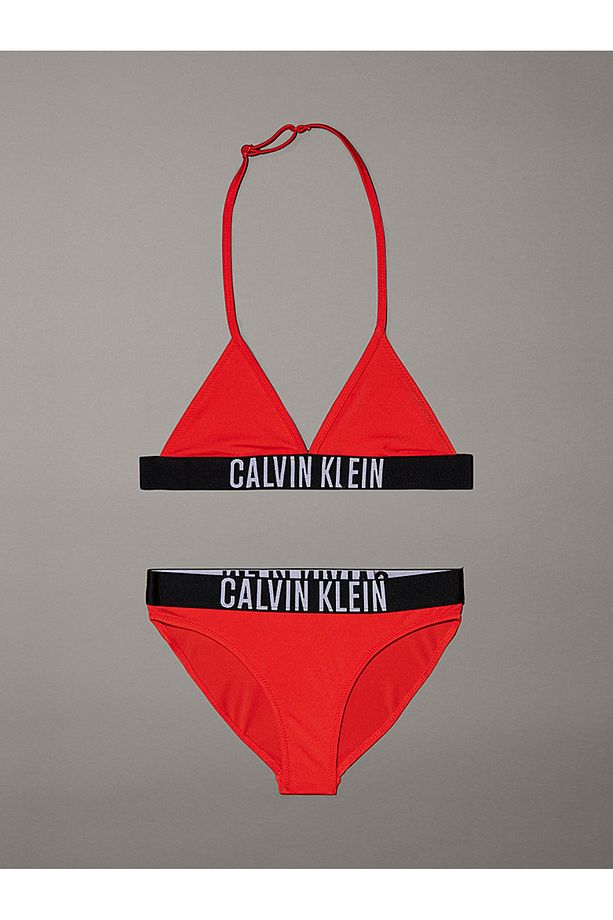 Girls Triangle Bikini Set - Intense Power - 1