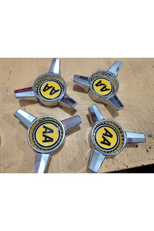 3 kollu jant kapak fırfırlı 4 adet - 1