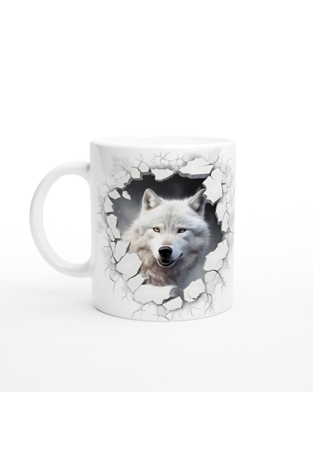 كوب كسر الجدار الذئب الأبيض - 1