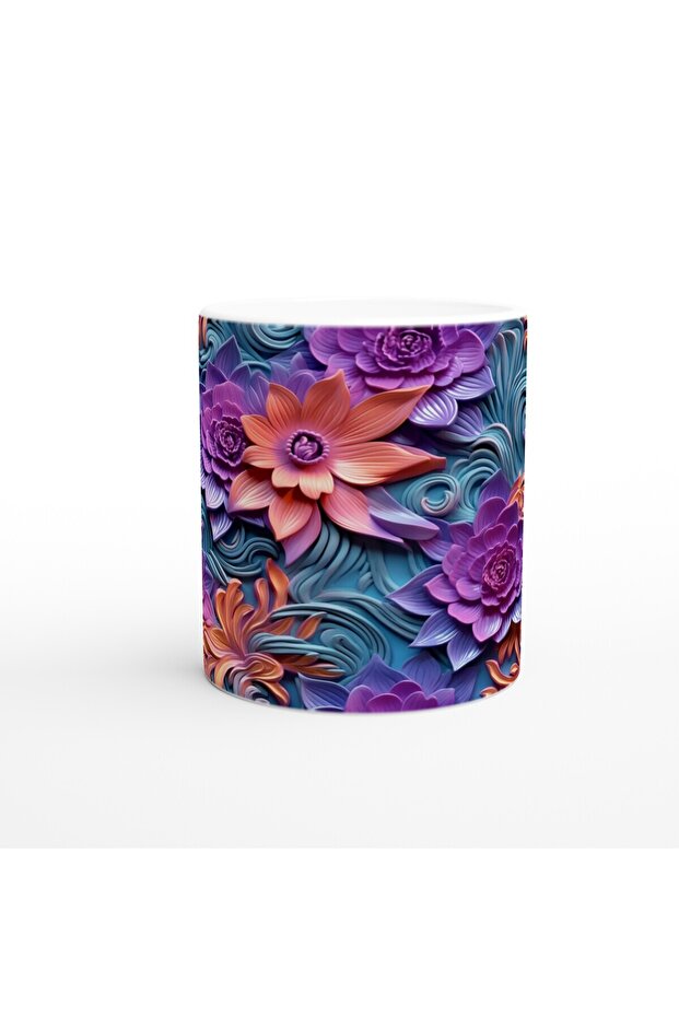 كوب غامض بنمط زهرة الخفيفة المسائية - 2