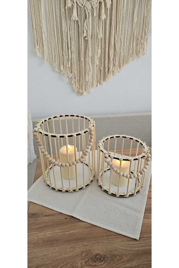 سلة ديكور مكونة من قطعتين - 1