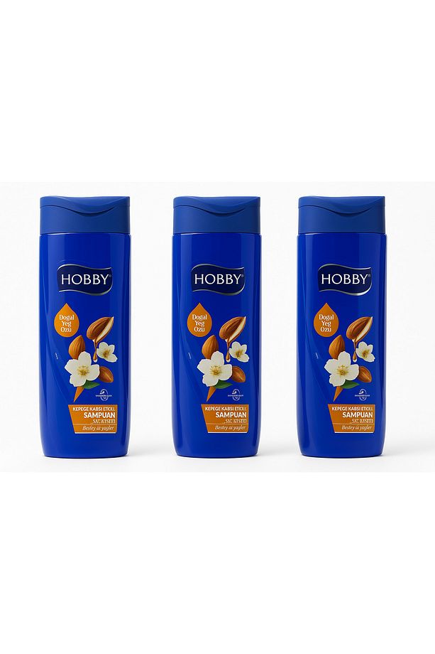 Badem Yağı & Yasemin Çiçeği Özlü Şampuan 500 ml * 3 ADET - 1