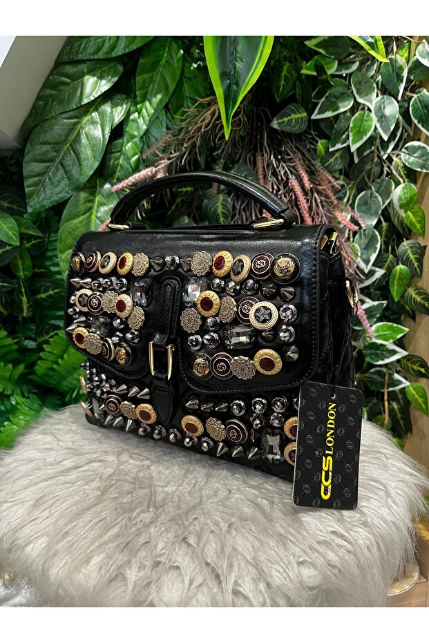 ÇÇS Siyah Kadın El Çantası - 1